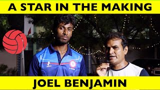 A volleyball star in the making | Joel Benjamin | DG Vaishnav College