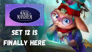 Set 12 Magic n' Mayhem FIRST LOOK - Every Resource You Need To Learn About Set 12 Teamfight Tactics