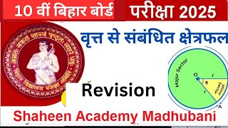 class 10,.bihar board,ganit,math,vrit,tyrijyakhand,chhetrfal,@SHAHEENACADEMYMADHUBANI