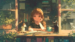 A Rainy Day \u0026 Coffee ~ Peaceful Piano Music for Sleep and Study