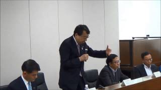 【2013.6.10】放送コンテンツ流通の促進方策に関する検討会第3回 橘慶一郎総務大臣政務官