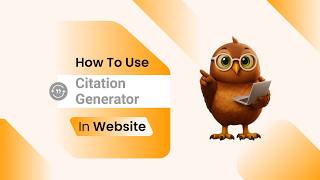 Citation Generator 🎓 Create APA, MLA +11 Style References Instantly & Free (Step-by-Step)