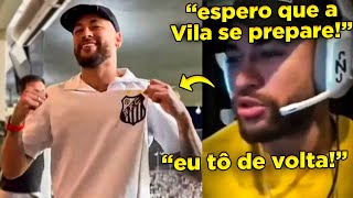 🚨JÁ SE DESPEDIU E MANDOU RECADO! NEYMAR FECHADO COM O SANTOS E PRONTO P/ ESTREAR NO BRASIL!