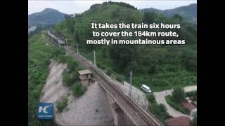 China's slowest train goes viral online