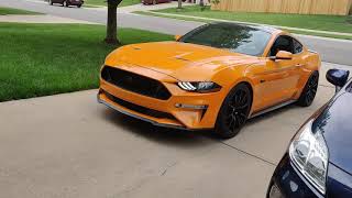 Wife driving my 2018 Mustang GT