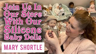 Join Us In Our Store With Our Silicone Baby Dolls