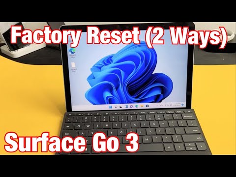 Microsoft Surface Go 3: как восстановить заводские настройки (2 способа)