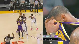 LeBron James Tries To Bring Stephen Curry To Lakers With This Game Winner But Chokes!