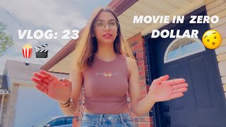 A MOVIE DATE ❤️|| STREE 2 REVIEW || FREE MOVIE IN CANADA || #trending #stree2 || VLOG 23||