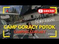 #1 Polska Złota Jesień kamperem. Kemping Camp Gorący Potok. Termy Szaflary. Camping in Poland kamper