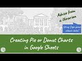 Creating Pie or Doughnut Charts in Google Sheets