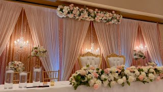 Set up with me ! Wedding decor Diy - Stage Decor