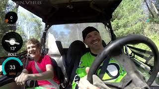 Crazy roll in a rzr 570