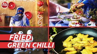 Hari Mirch Fry | Fried Stuffed Green Chillies Recipe Video | Hari Mirch Masala