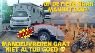 MANOEUVREREN GAAT NIET ALTIJD GOED! OP DE FIETS NAAR MANHATTAN?! #279