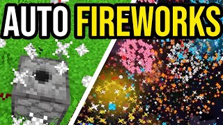 How To Make a Fireworks Display In Minecraft Java & Bedrock!