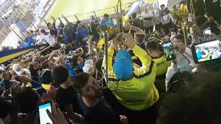 Fiesta en la tribuna Cumbias Jugador nro 12 Boca vs A. Paranaense 9/05/19