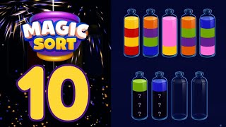 Magic Sort Level 10 Solution