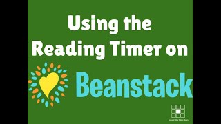 Using the Timer While Logging on the Beanstack app