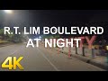 R T  LIM BOULEVARD at NIGHT | DRIVE TOUR | Zamboanga City | 4K PH