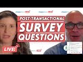 5 Survey Questions You NEED to Ask Customers After a Recent Experience | PeopleMetrics LIVE!