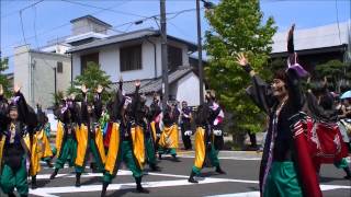 蓮雫 銭形よさこい2012柳町会場