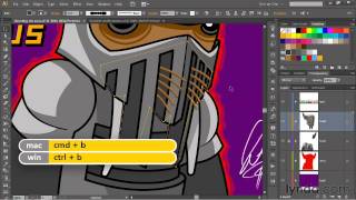 224 Adding variable width strokes in Illustrator