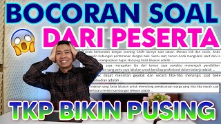 BAHAS SOAL CPNS 2021 TKP