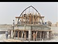 Pembangunan proyek Kubah Masjed langkah demi langkah || pembangunan kubah masjid #hm3d #masjed #sitework