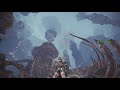 【mhw】＃129　瘴気の谷：骨塚と釣りと魚類調査員【モンスターハンターワールド】