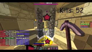 |Minecraft| Annihilation Strenght rush #11 XP Farm 168 kills on Canyon