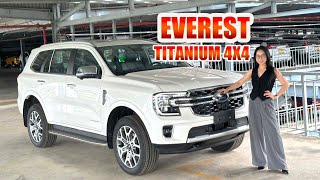 Xe 7 chỗ 2 cầu Ford Everest Titanium 2024 màu Trắng giao ngay đi chơi Tết 2025 | Gái Mê Xe