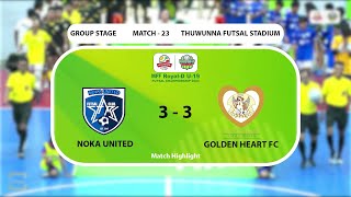 Noka United FC (3 - 3) Golden Heart FC Match Highlight