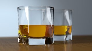 3ds max tutorial - Modeling a Whisky ( Whiskey) Glass