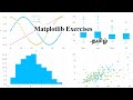Matplotlib Exercise  in Tamil | #2 Hands-on | Data Visualization | JupyterNotebook | Machinelearning