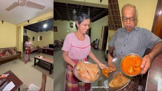 വൈകിട്ട് ചപ്പാത്തി പ്രതീക്ഷിച്ചിരുന്ന അപ്പയ്ക്ക് അമ്മ കൊണ്ടുപോയി  കൊടുത്തത് എന്താണെന്ന് കണ്ടോ😱🍽️🧆🍛🍱👇