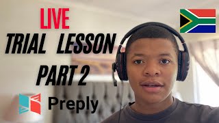 My Preply Trial Lesson Part 2