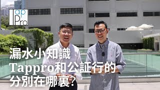 漏水專家｜解說#公正行｜TAPPRO與公正行的分別｜#專業人士什麼叫做有牌？｜屋宇處內認可人士有幾多種｜訂明檢驗人員才可以真正去驗樓｜