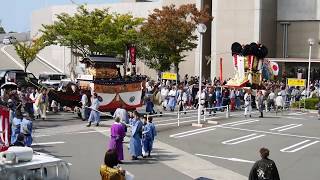 【関船入場】2019　四国中央市川之江秋祭り　えひめ