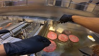 COOKING POV: You Work At Burger Restaurant  🍔🍟🥓