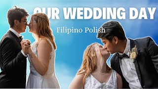 FILIPINO POLISH WEDDING DAY 👰🏼‍♀️💍🤵🏻