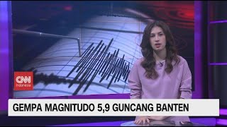 Gempa Magnitudo 5,9 Guncang Banten