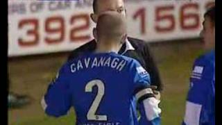 Exeter City- Accrington Stanley 05-06 Cavanagh Horror Tackle