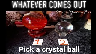 Pick a crystal ball 🔮 Whatever comes out ⭐🧚‍♀️ Timeless..