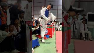 Bisal Tamang with best move in Game #taekwondonepal #taekwondo #fightinggame #game #fight #nepali