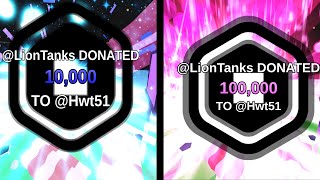 Every Donation Effect in Star Donations!⭐