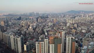 8K 초고화질 슬로우 선정릉역 주변을 둘러보다, 서울 강남구 삼성동 드론영상소스 DJI 0735