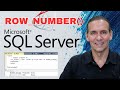 SQL Server ROW_NUMBER() Tutorial with Examples | Billy Thomas ALLJOY Data