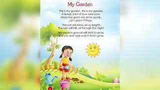 This is my garden Rhyme - my garden song