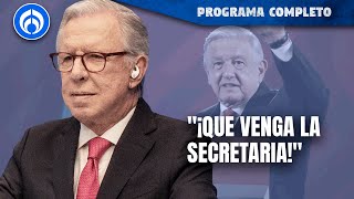 López-Dóriga responde al presidente López Obrador | PROGRAMA COMPLETO | 170124